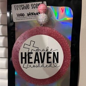 Pink Freshie Scent Air Freshener 1000 wishes scent